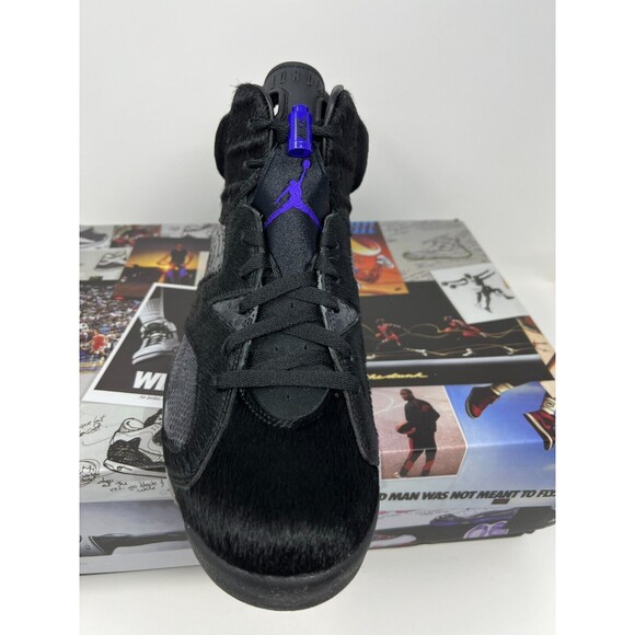 Air Jordan 6 Retro x Social Status Pony Hair 2019 AR2257-005 Men's Size 11 - Picture 4 of 7